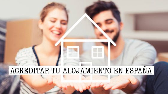 Acreditar el alojamiento en España como requisito de entrada